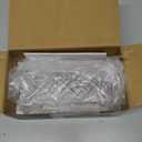 Crystal Covered Butter Dish,8inch Classic Glass 2-Piece Design Butter Keeper with Lid | Butter Holder | Dishwasher Safe