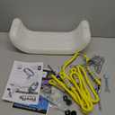 Firefly LED Light Up Swing Seat with Adjustable Rope and Chain. 24 Lights Illuminate in Day or Night. Outdoor/Indoor Use. 150lb User Capacity. 15" W x 6" Deep x 5" H, by XDP Recreation a USA Company