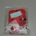 WIHOLL Short Sleeve Sweater for Women V Neck Trendy Cute Tops Business Casual Outfits Cap Sleeve (Small, Red)