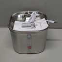 Cat Water Fountain, Stainless Steel Pet Water Fountain for Cats Inside, 3 Filters&Ultra-Quiet Pump, 2.2L/73oz Automatic Dog Dispenser Water Bowl, Multiple Pets Water Fountain