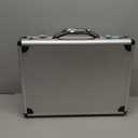 RoadPro SPC-931R 17.5" x 4" x 13" Silver Aluminum Briefcase,Medium