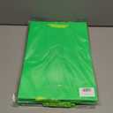 Pack of 2, Pikalon 6 pcs Neon Green Gift Bags with Handles, Large 9.84"x4.33"x14.17" Bright Color Gift Wrap Paper Bag Party Favor Bag Boutique Retail Bags for Wedding Birthday Baby Shower Wedding Welcome Party Supplies (Green, 9.84x4.33x14.17 Inches)