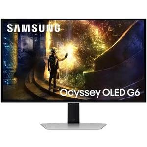 SAMSUNG 27" Odyssey OLED G6 QHD Gaming Monitor 240Hz 0.03ms LS27DG61DSNXZA