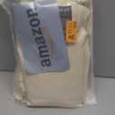 DONREN Linen Sheer Window Curtains, Rod Pocket & Back Tab Modern Semi Sheer Panels Privacy with Light Filter Linen Drapes for Sliding Glass Door/Living Room, Light Yellow, W50 x L96, 2 Pieces