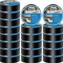 Joist Tape for Decking 1-5/8''50',20 Pack Weather-Resistant Butyl Deck Joist Tape,Waterproof Joist Decking Tape for Flashing Deck Joists and Beams Building Joists, Black