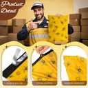 Bees Poly Mailer 14.5x19 Inch 50 Pcs, Waterproof Shipping Bags for Clothing, Tear-Resistant Mailier Bags, Strong Mailing Bags with Self-Seal