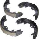 BOSCH BS859 Blue Parking Brake Shoe Set - Compatible With Select Lexus ES250, ES300, ES330, ES350, RX300; Toyota Avalon, Camry, Celica, Highlander, Solara