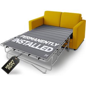 Meliusly Sleeper Sofa Support Board Full Size (46x64) Permanently Installed Wood Sofa Bed Board for Pull Out Couch, Folds with Frame, Under Mattress Bar Shield, Sofa Bed Support, Folding Bed Board