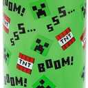 Minecraft Boom Green 24 Oz Stainless Steel Water Bottle