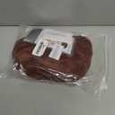 GNIMEGIL Synthetic Hair Auburn Wig With Bangs Womens Short Wigs Natural Curly Hairstyle Mommy Wigs Old Lady Costume Halloween Seniors Woman Red Shades Brown Wig