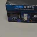 Jemey Car Phone Mount - 360° Rotatable Dashboard Phone Holder for iPhone, Samsung & All Smartphones | Quick Install, Non-Slip Silicone Grip | Universal Dashboard Car Accessories