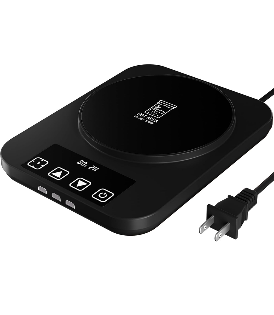 Sourdough Starter Warmer, Sourdough Heating Mat for Kitchen(70-100°F), Auto Warming On/Off, 1-12Hour Timer, Precise Temperature Control, for Home Baking