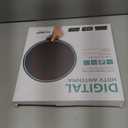 2026 Upgraded 1200 Miles TV Antenna, Digital Antenna with 360 Signal Reception for 4K HD, 16.8ft Coaxial Cable, Easy Installation (Medium)