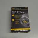 Microtouch Titanium Electric Head Shaver - Rechargeable Head and Face Shaver for Men, Cordless Razor, Hypoallergenic Wet/Dry Shaving, Precision Head Trimmer, Lithium Power, Battery Powered