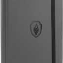 Trading Card Binder 9 Pocket, Fabmaker PU Cover Card Collection Binder for 360 Cards, Premium Card Book, Sturdy Card Holder Folders, Card Album for YuGiOh, MTG, TCG, Game Cards & Sports Cards, Grey