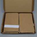 Sustainable Greetings Kraft Paper Blank Postcards & Envelopes - 6 x 4 In, 48-pk - Ample Writing Area for Note Cards - Kraft Cardstock - Bulk Blank Cards with Envelopes