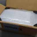 Thickened Clear Shoe Storage Organizer with Magnetic Door, Sturdy Stackable Shoe Boxes for Closet, Collapsible Space-Saving Shoe Rack for Sneakers & Boots, Plastic Shoe Cabinet Box Set, 6 Pack, White