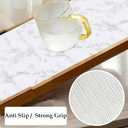 Shelf Liners for Kitchen Cabinets Non Adhesive 24 Inch Wide X 20 Ft Cabinet Drawer Liner Non Slip Waterproof Strong Grip Pantry Refrigerator Shelves Liner for Bathroom Drawer Cupboard Closet Mat, 24"W x 240"L