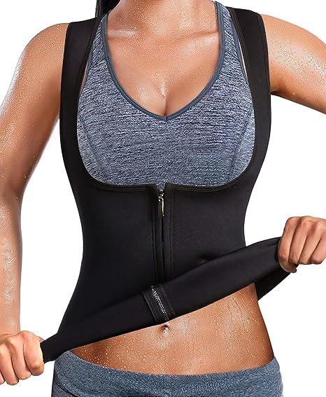 Womens' Sauna Suit Workout Sweat Body Shaper, Size M