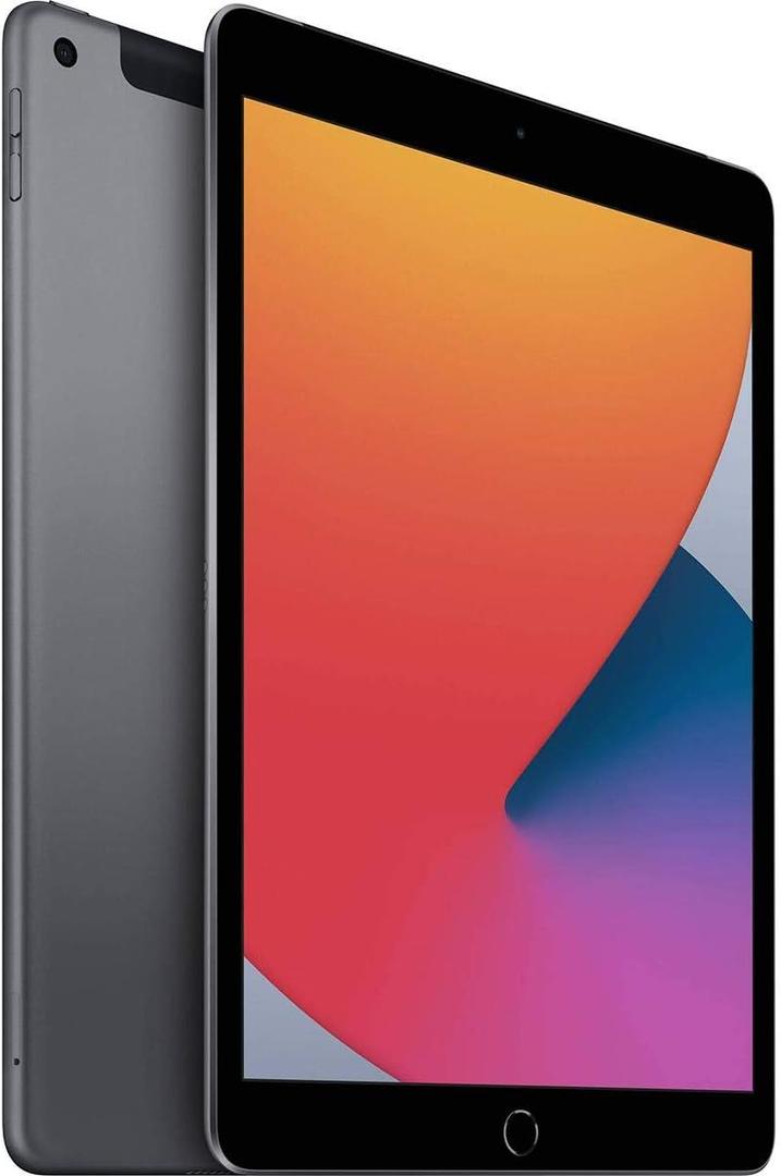 Apple 2020 iPad 8th Generation (10.2-inch, Wi-Fi + Cellular, 32GB) - Space Gray 