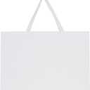 6pcs 21.7x6.1x15.7" (4) Extra Large Size, White Paper Bags, Giant Jumbo Huge XL Thick Sturdy Durable Gift bags