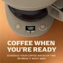 Mr. Coffee® 12 Cup Programmable Coffee Maker with Strong Brew Mode, Auto-Pause, Chai Cream
