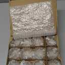 24 pcs Tealight Gold Candle Holders, Votive Tea Light Candle Holder Glass for Gold Centerpieces Fall Wedding Table Decor, Party Supplies, Home Decor