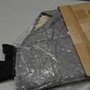 Car Seat Cover for Luxury & Comfort - PU Leather, Anti-Slip, Full Wrap Protection with Storage Pocket for Bottom Cushion - Universal Fit for 95% of Vehicles (Gray,1 Piece)