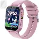 Kids Smart Watch Gift for Girls Age 5-12, 39 Games HD Touch Screen Watches with Video Camera Music Player Pedometer Flashlight 12/24 hr Educational Toys Birthday Gifts for Girls Ages 7 8 9 10