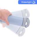 4 x 2pcs Replacement Stopper with 4pcs Seal O-Ring Gasket for Thermos Funtainer 16oz Stainless Steel Vacuum Insulated Bottle, Flower Silicone Lid Plug with Gasket & Tweezers (Transparent)