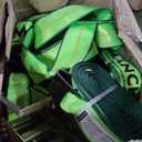 4 Inch x 40 Foot Flat Hook Ratchet Straps, 4 Pack, Heavy Duty Tie Down Straps for Flatbed Trailer, Truck, Pickup Cargo Control, 20,000 Lbs Breaking Strength