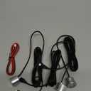 Car Reverse Backup Parking Sensor Radar System, Buzzer Beeps, Detection Distance:30~150CM, Waterproof Sensors (22mm Diameter 2.3M Cable) 3 Packs X60D (Silver)