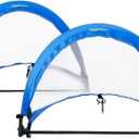 Amazon Basics Portable Pop Up Soccer Goal Set