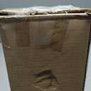 DEZ FURNISHINGS Cordless 2" Faux Wood Blind, 45" W x 48" H, Dark Oak