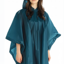 Coghlan's Rain Poncho: Lightweight, Waterproof, Reusable, Hooded Raincoat for Adults Blue