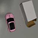 elec Space Wireless Mouse Car Computer Mouse for PC Laptop (Milk Tea Pink)