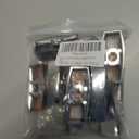 Chrome Knob Dial for Gas Control Valve, Fit for D-Shape Valve Stem Design Gas Control Valve Stove Range Oven Griddle Char Broiler - Replacement for Gas Stove Range Knobs (10 Pack)