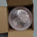 4-in-1 Ultrasonic Crystal Salt Stone Aromatherapy Diffuser & Humidifier - 7-Color LED Dreamy Flame Light, Auto Shut-Off, 2 Modes | Home/Office/Yoga (Wood Grain)