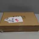 KENES Widespread Bathroom Faucet with Sprayer, Brushed Nickel Bathroom Sink Faucet with Pull Down Sprayer, 8 Inch 3 Hole Pull Out Bathroom Faucet with Pop Up Drain & Supply Lines LJ-9058A