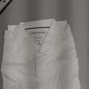 Men's Short-Sleeve Oxford Shirt with Pocket, White, X-Large