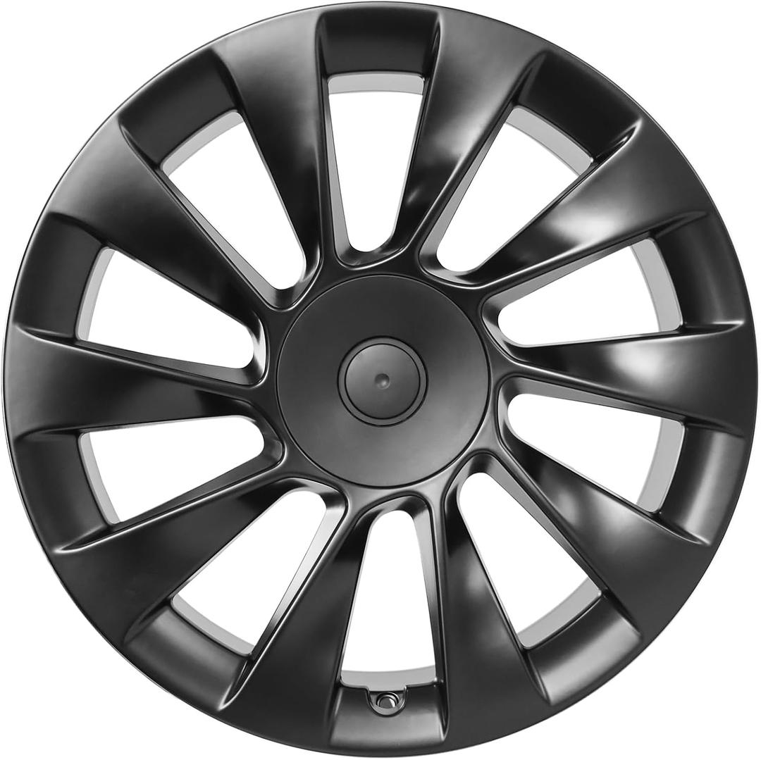 New 20 Inch 20x9.5" Replacement Wheel Rim Fits for Tesla Model Y 2020 2021 2022 2023, OEM Design Wheel Black Single Rim