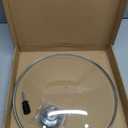 14 Inch Pan Lid, 14'' Frying Pan Lids, Tempered Glass Cast Iron Lid for Skillets, Fry Pan, Wok Pot (14 inch)