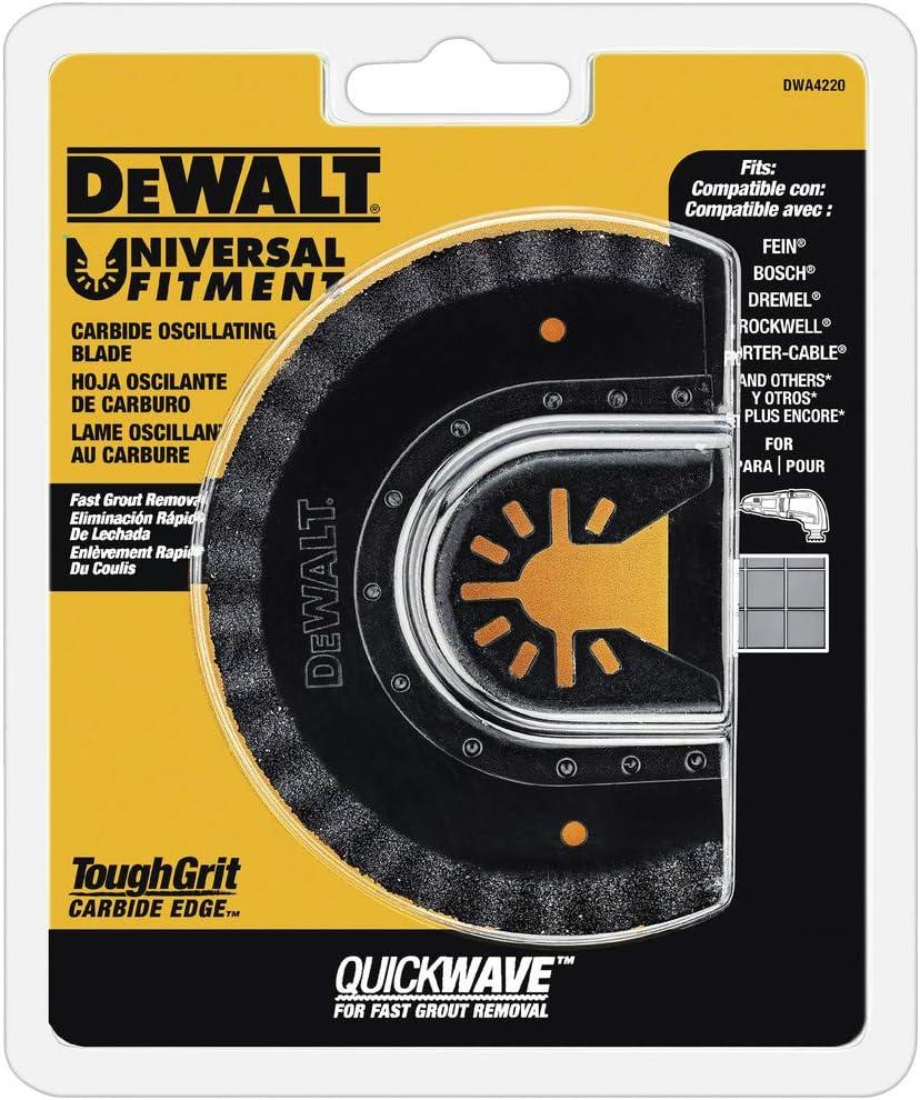 DEWALT Dwa4220 Oscillating Fastcut Carbide Grout Removal Blade