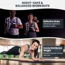 Fragraim Weighted Vest for Women Men - 8lb/10lb/12lb/16lb/22lb/25lb/30lb Weight Vest with Reflective Stripe, Detachable Phone Pouch, Ideal for Walking, Strength Training, Running, Workout, Cardio (Grey)