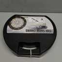 Snow-Chains Easy Install Tire-Chains, One-Pull Fit Design Tire Snow Chains for Passenger Cars, Sedan, SUVs, Emergency Winter Tire Traction Car Tires 195 205 215 245 - Set of 2 (KN100)