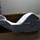 3PCS Wedge Pillow Set for After Surgery, Back Pillow for Bed Sitting up, 10-in-1 Foam Wedge Pillow for Acid Reflux & Back Pain Relief, Post Surgery Pillow for GERD & Snoring, White