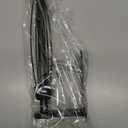 Paper Towel Holder Under Cabinet, One-Handed Tear, Wall Mount, Adhesive, Black, Paper Roll Holder with Ratchet Mechanism for Kitchen Bathroom Farmhouse Essentials Decor Accessories