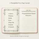 What I Love About Mom Leather Book A Fill-In-The-Blank Keepsake Journal Gift for Mom Birthday Mother's Day Christmas