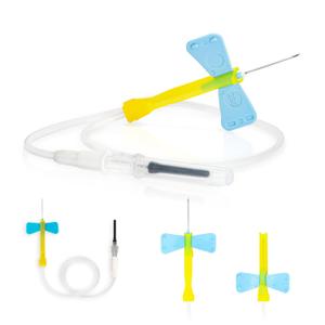 ONE-CARE 23Ga x 3/4" 12'' Tube, Luer Adpt, Industrial Lab Supplies, 50 Sets