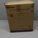 CHULUX Slim Espresso Machine with Milk Frother Steam Wand, 20 Bar Professional Italian Pump Espresso Coffee Machine for Home Cappuccino & Latte Maker, Black Stainless Steel